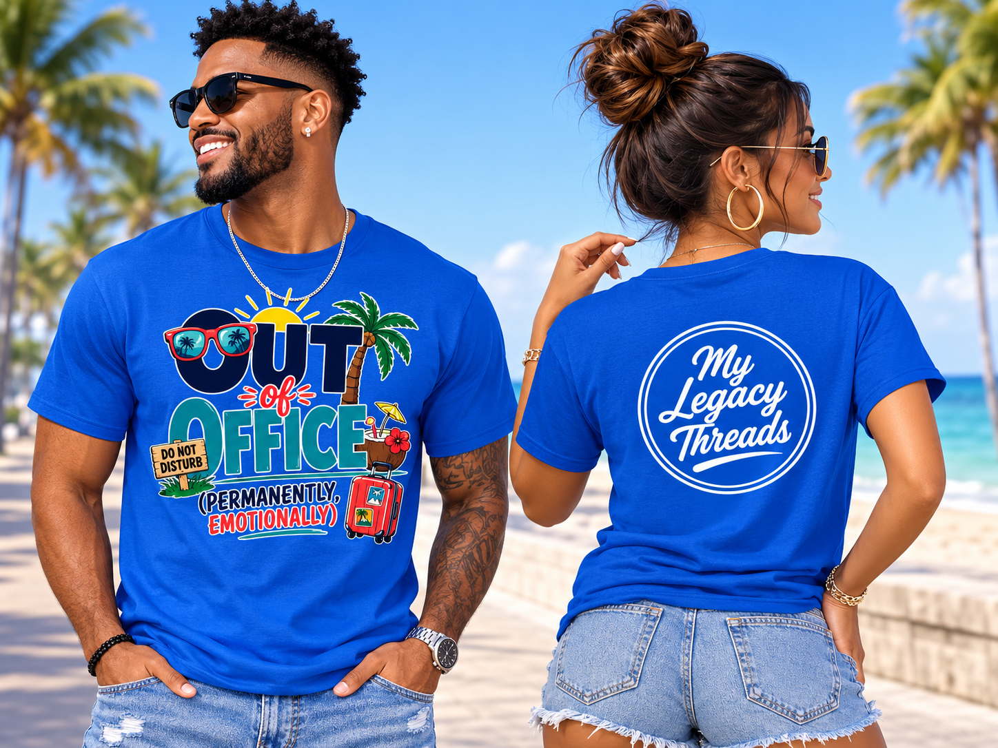 Out of Office (Permanently, Emotionally) Tee