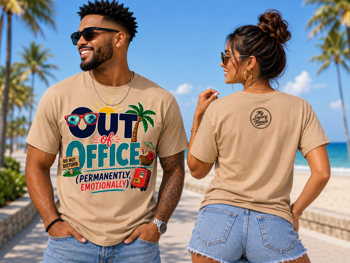 Out of Office (Permanently, Emotionally) Tee