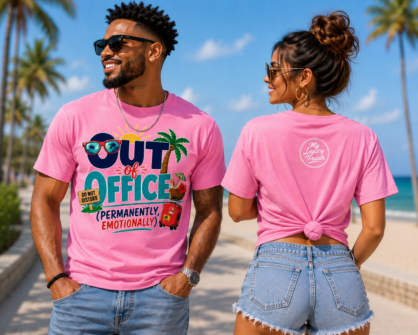 Out of Office (Permanently, Emotionally) Tee