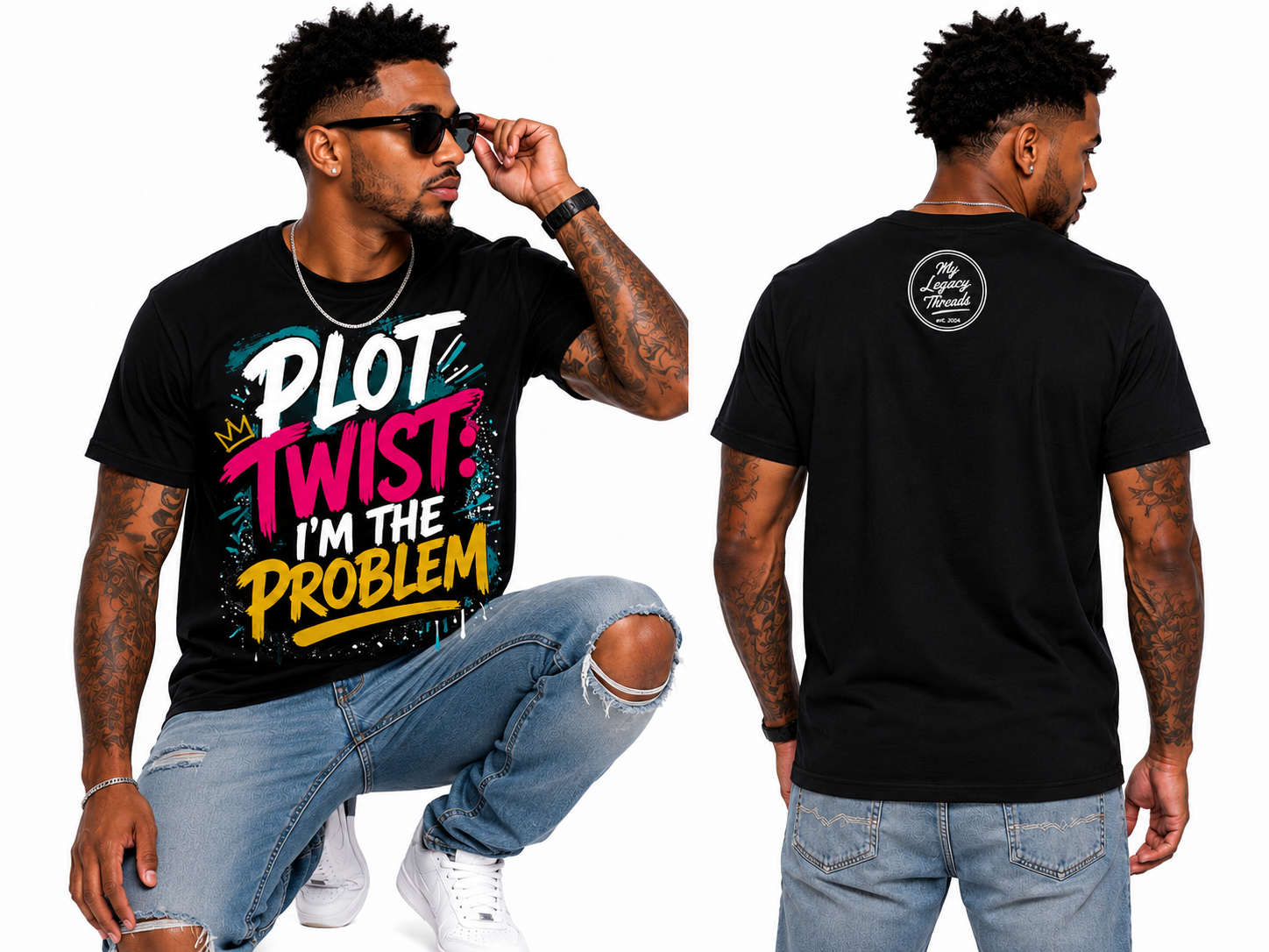 Plot Twist: I'm the Problem Tee