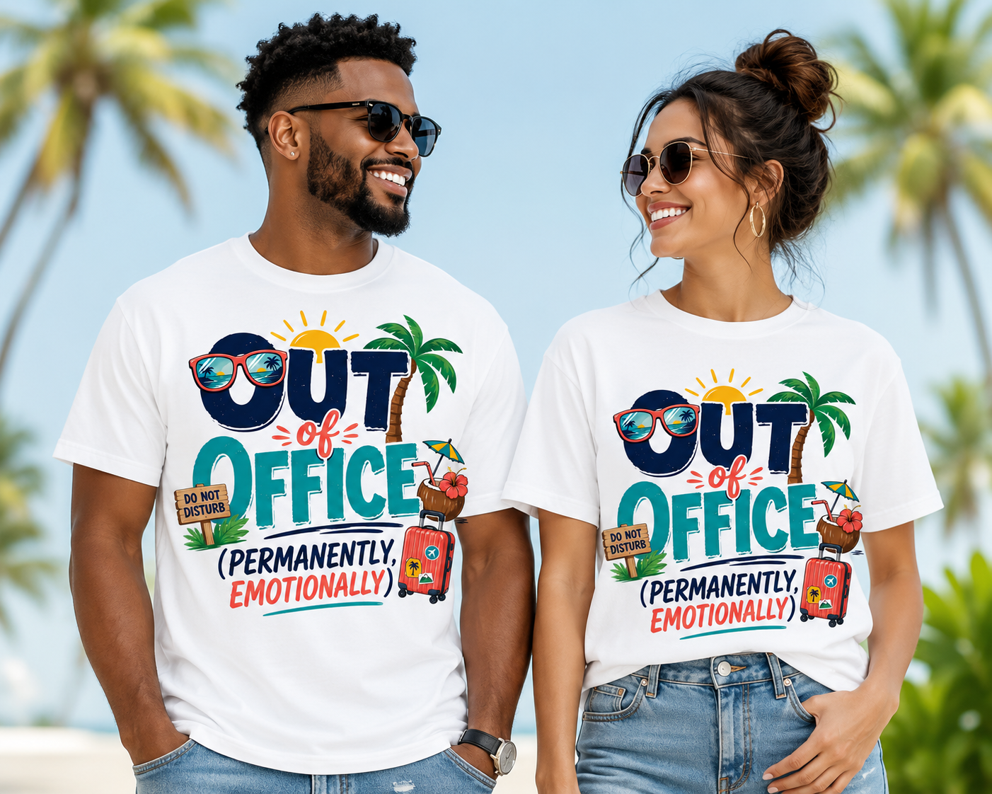 Out of Office (Permanently, Emotionally) Tee