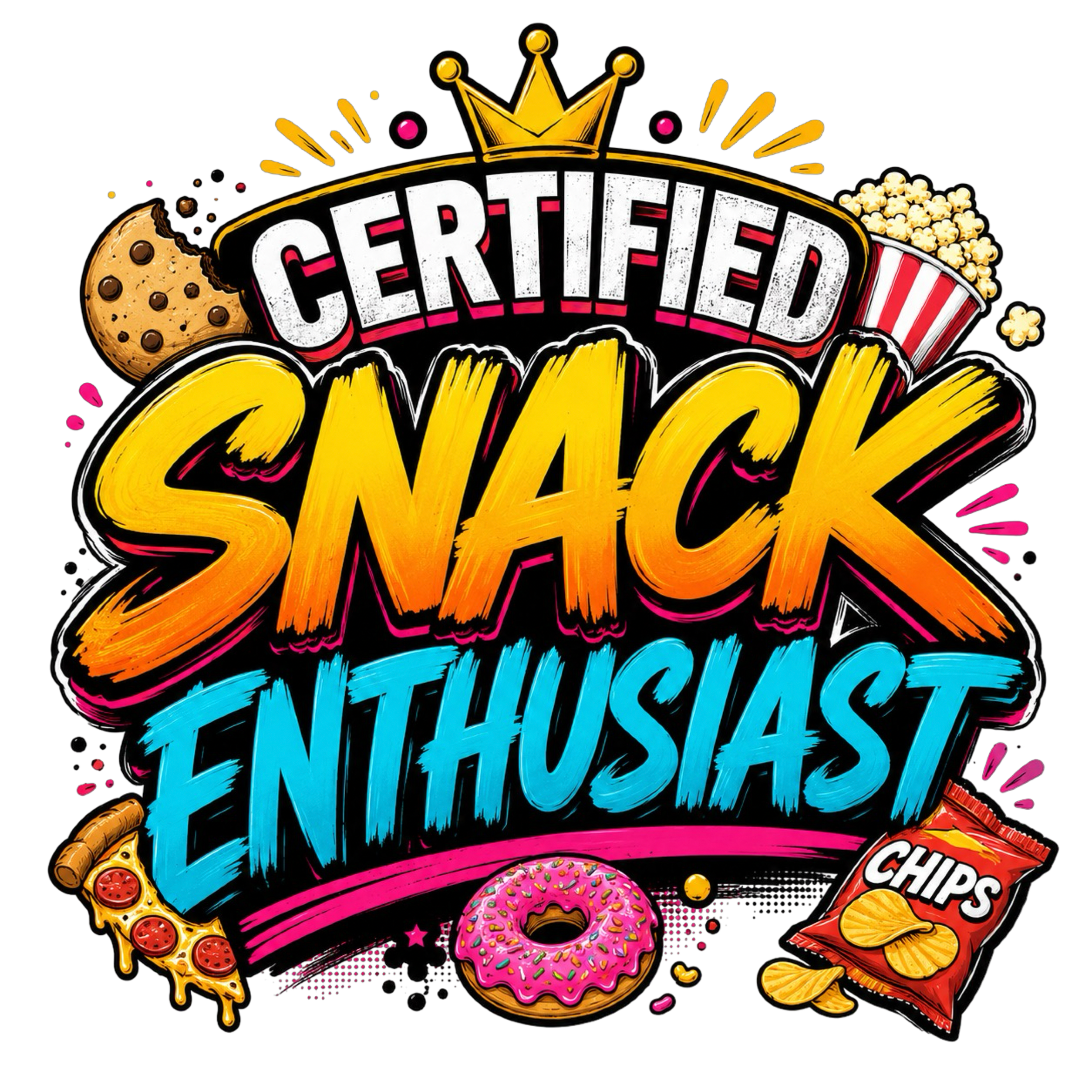 Certified Snack Enthusiast Tee